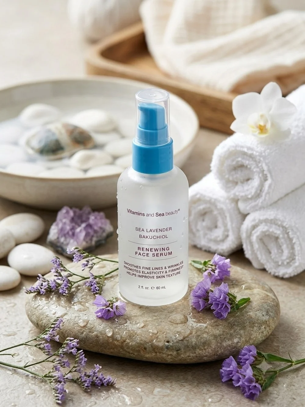 Sea Lavender Bakuchiol Renewing Face Serum